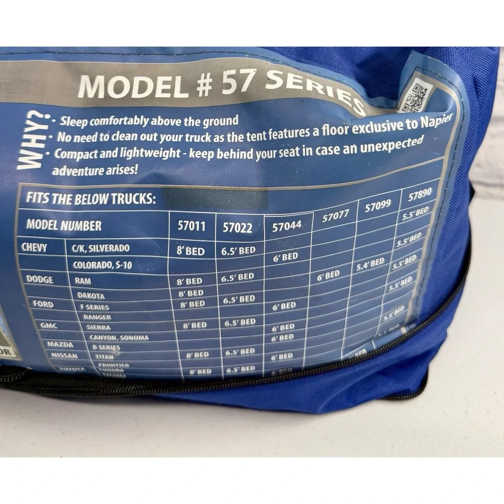 Truck Tent - Napier Sportz  Series 57 2-PersonWaterproof Dome 3-Season w/awning